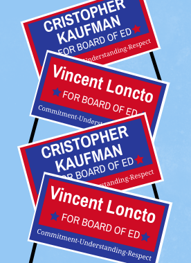 Kaufman Unseats Incumbent for Seat on Board of Ed