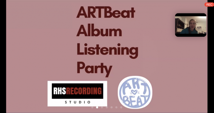 The ARTBeat/RHS Recording Studio Virtual Listening Party